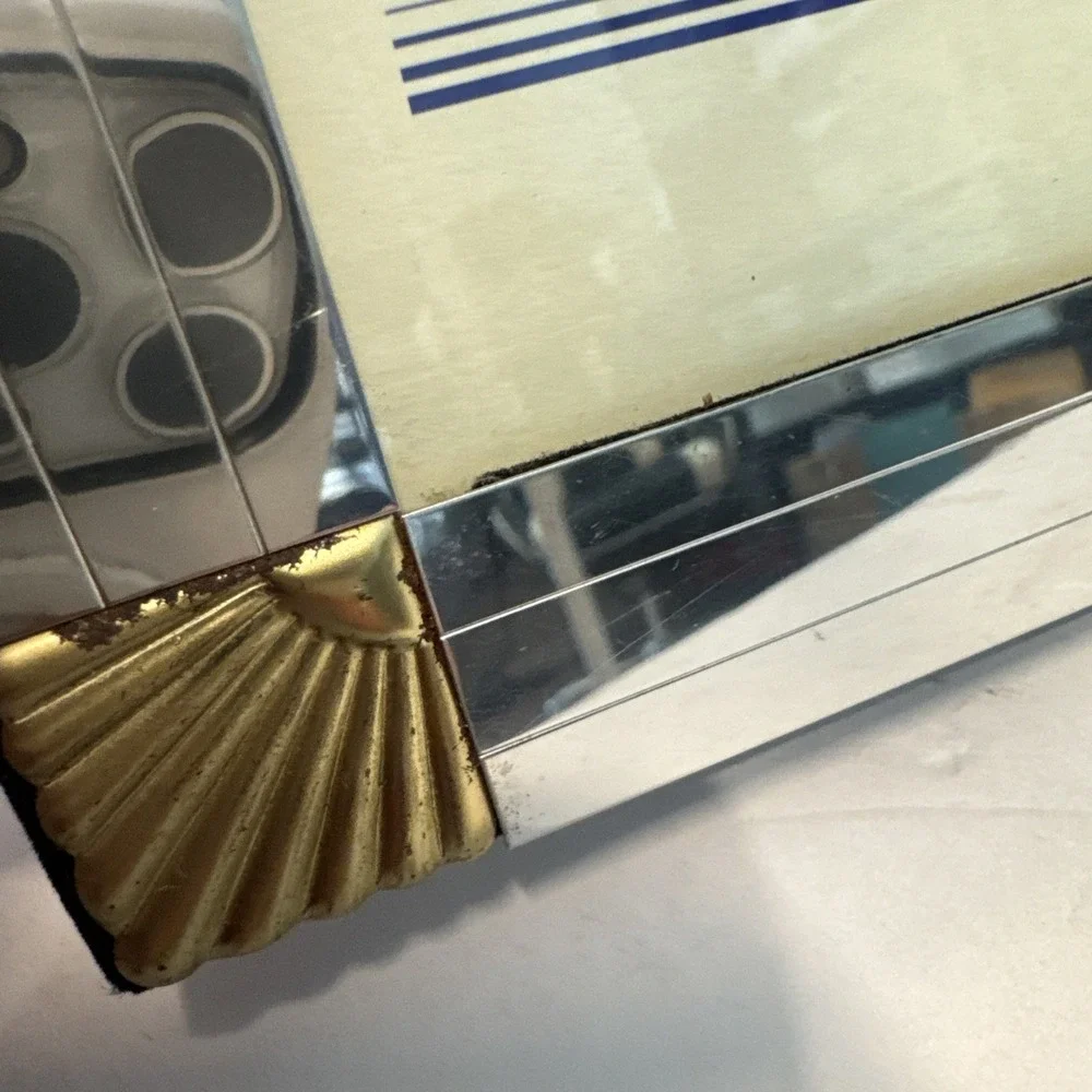 VTG Brass & Chrome 5x7